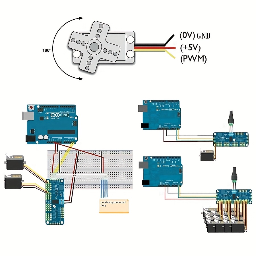5pcs SG90 9G Servo Motors + 16 - Robot Arm Motor recension och pris
