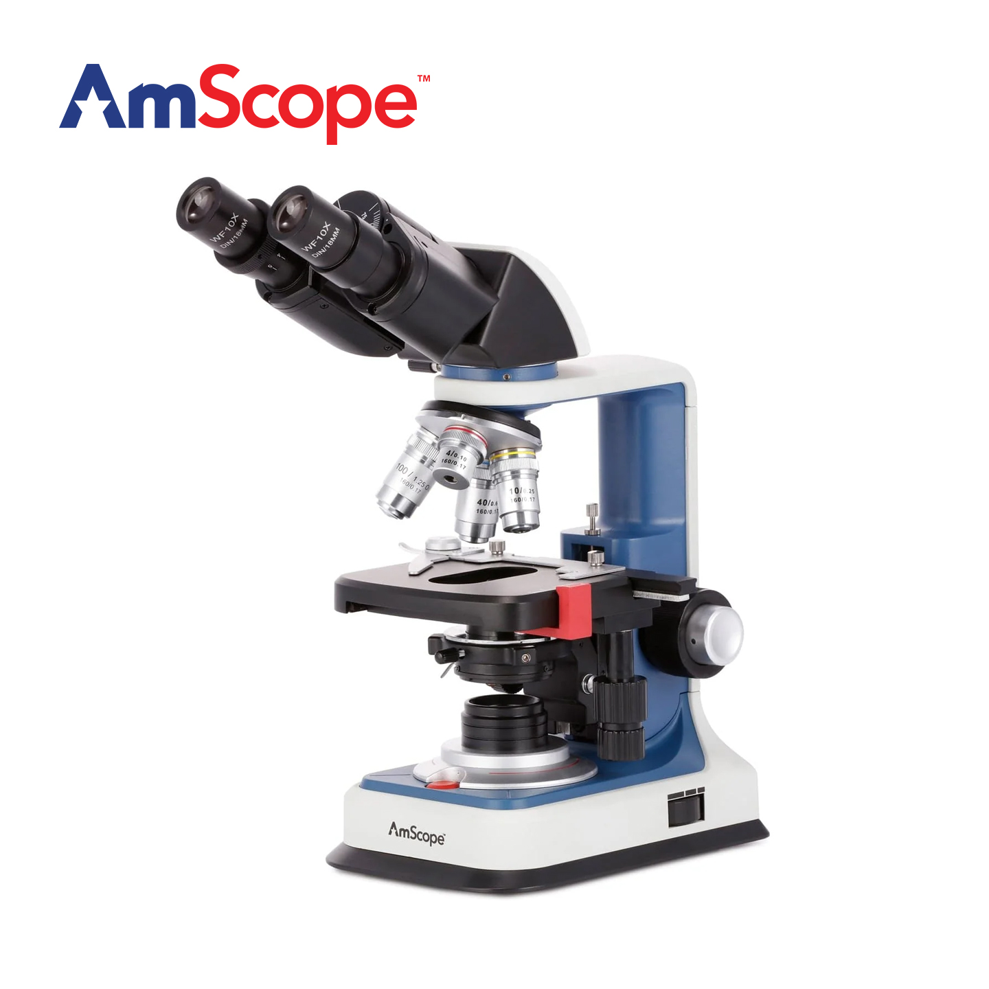 AmScope 40X-2500X Student Bino - Microscope Compound 40X recension och pris