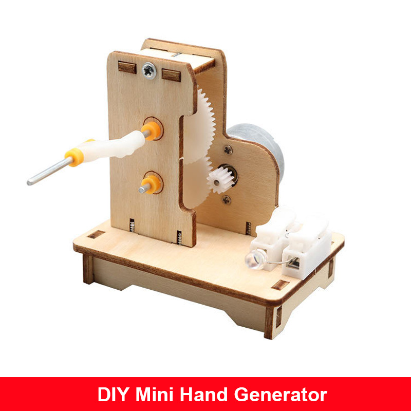 DIY Mini Hand Generator DIY Sc - Science Max recension och pris