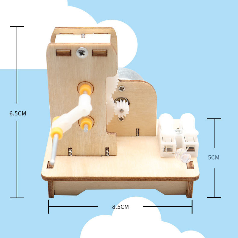 DIY Mini Hand Generator DIY Sc - Science Max recension och pris