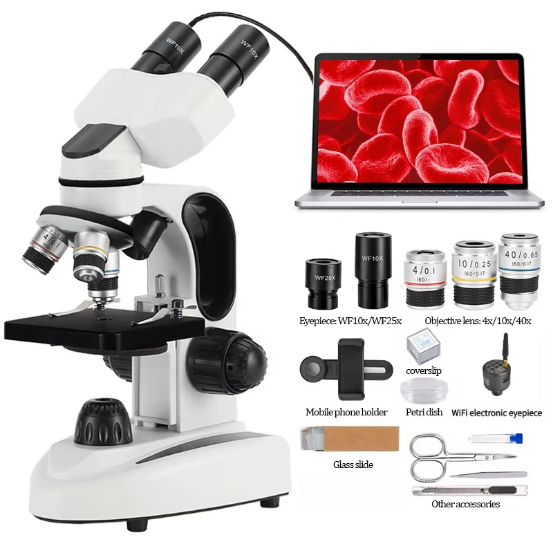 40X-1000X Compound Binocular M - Microscope Compound 40X recension och pris