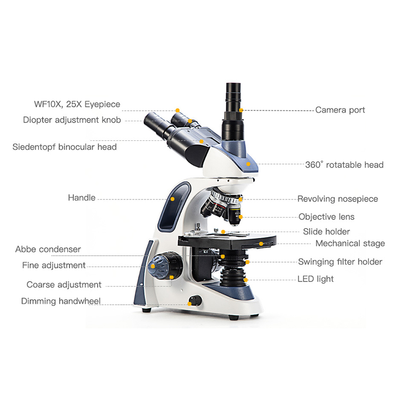 SWIFT SW380T Compound Trinocul - Microscope Compound 40X recension och pris