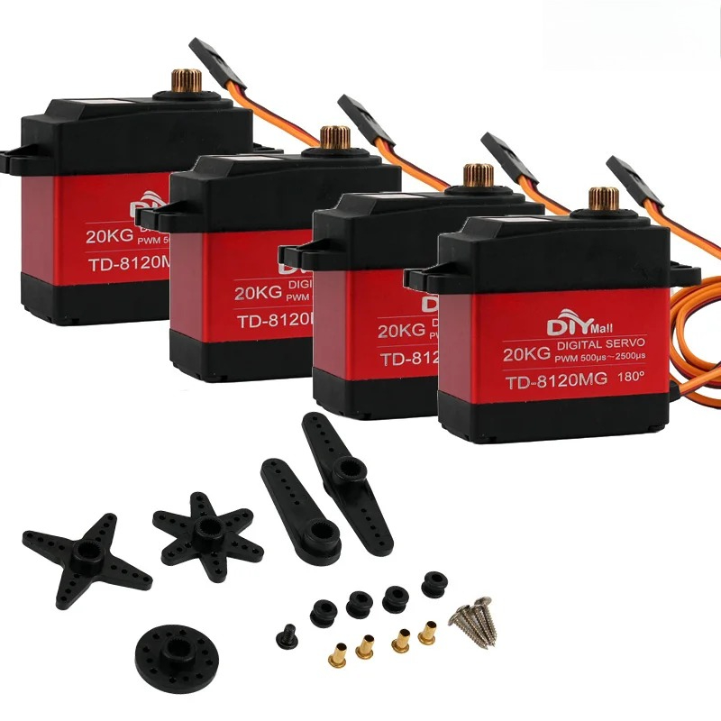 20KG TD-8120MG Large Torque St - Robot Arm Motor recension och pris