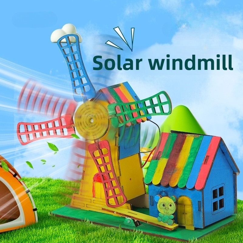 Solar windmill houses, childre - Science Max recension och pris
