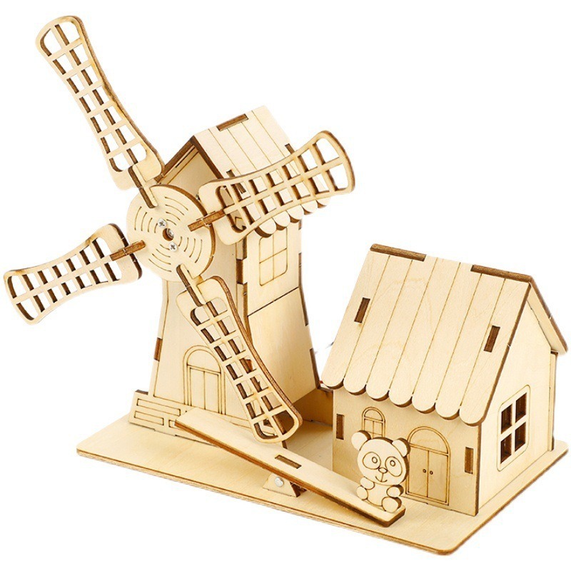 Solar windmill houses, childre - Science Max recension och pris
